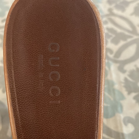 Gucci, Morena, Leather Platform - Size IT 37.5, US 7.5 - Picture 4 of 13